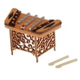 thumbnail image 2 of Mini Instrumentos De Cuerda De De Dulcimer Yangqin Modelo Musical Para 1/12 Casa De , Juguetes De De Simulación Sunnimix Dulcimer en miniatura de casa de muñecas, 2 of 8