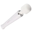 thumbnail image 1 of Varita de masaje vibrador recargable potente frecuencia de 8 engranajes masajeador de mano impermeable de 2 velocidades blanco, 1 of 8