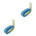 thumbnail image 2 of Transemion Anti Slip Racket Roll Tennis Handle Grip Wrap Tape Blue 110x2.5x0.2CM 2Set, 2 of 6