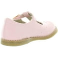 thumbnail image 2 of FOOTMATES Girls Sherry Hook-and-Loop Perf T-Strap Pink - 2523, 2 of 2