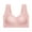 Classic_Pink, variant on Wireless Bras for Women, Seamless Full Coverage Comfortable Soft V Neck No Underwire Support Push Up Everyday Bra