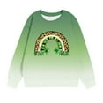thumbnail image 4 of Oxodoi Toddler Boy Girl St Patricks Day Shirts Sleeve Tshirt for Kids Green Tee Tops, 4 of 5
