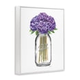 thumbnail image 2 of Stupell Industries Glam Fashion Designer Flower Jar Purple Watercolor White Framed Giclee Art, 11 x 14, by Amanda Greenwood, 2 of 7