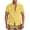 Yellow, variant on StSilkitty Men's Short Sleeve Button down Shirts Solid Color Collared Tee Shirt with Pocket Soft Breathable Tops