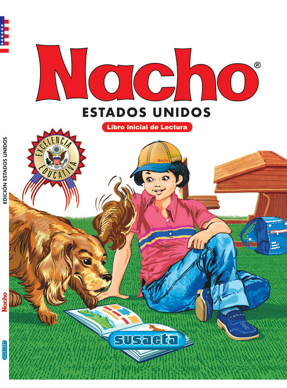 Spanish Literacy Workbook for Children - Nacho: Libro Inicial de Lectura Estados Unidos (Nacho Lee)