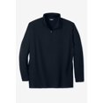 thumbnail image 2 of KingSize Men's Big & Tall Supersoft Jersey 1/4 Zip Pullover, 2 of 5