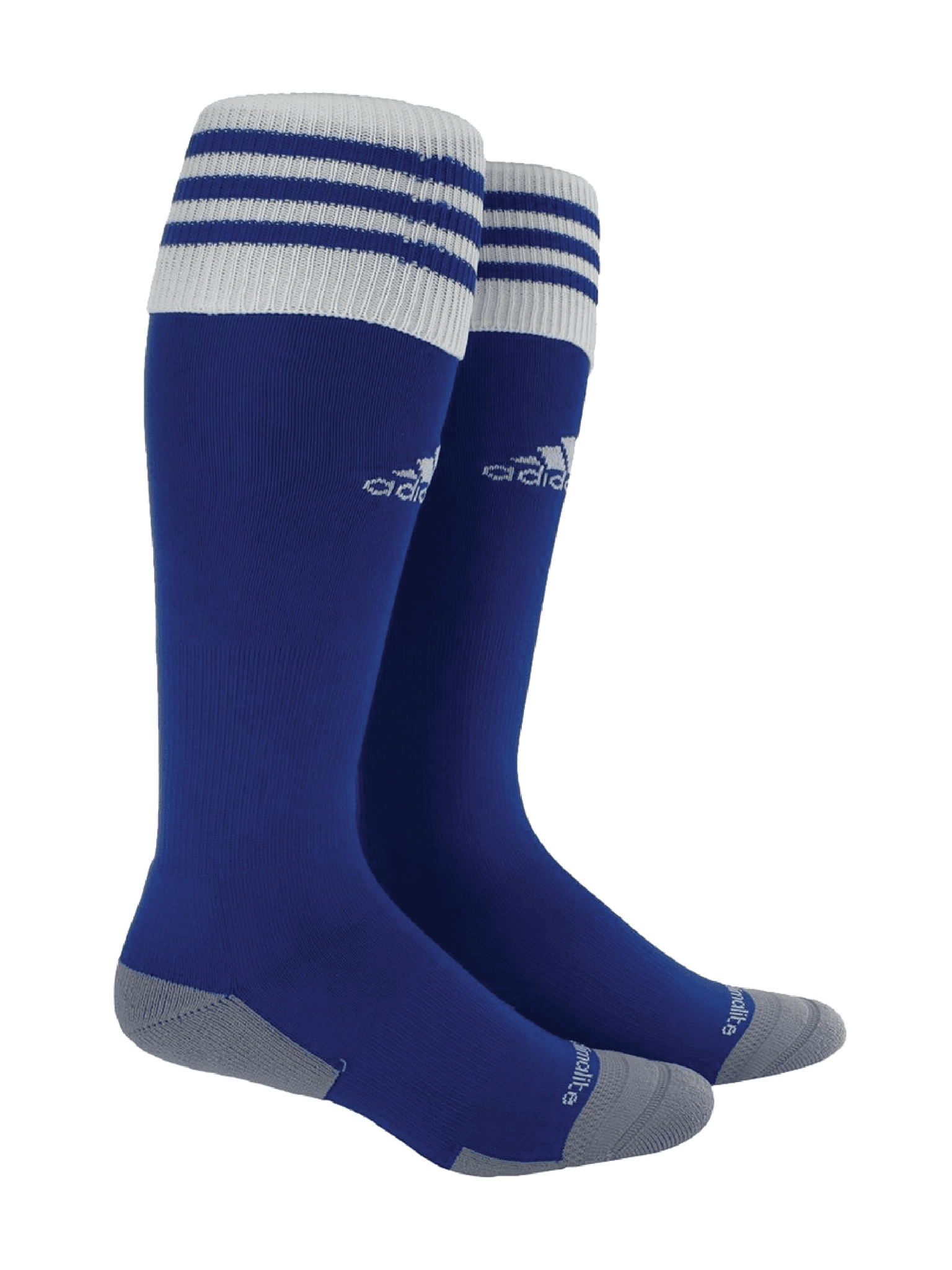 adidas Copa Zone Cushion II Sock, Cobalt/White, XSmall