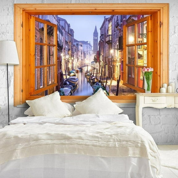 Tiptophomedecor Cityscape Wallpaper Wall Mural - Venice View