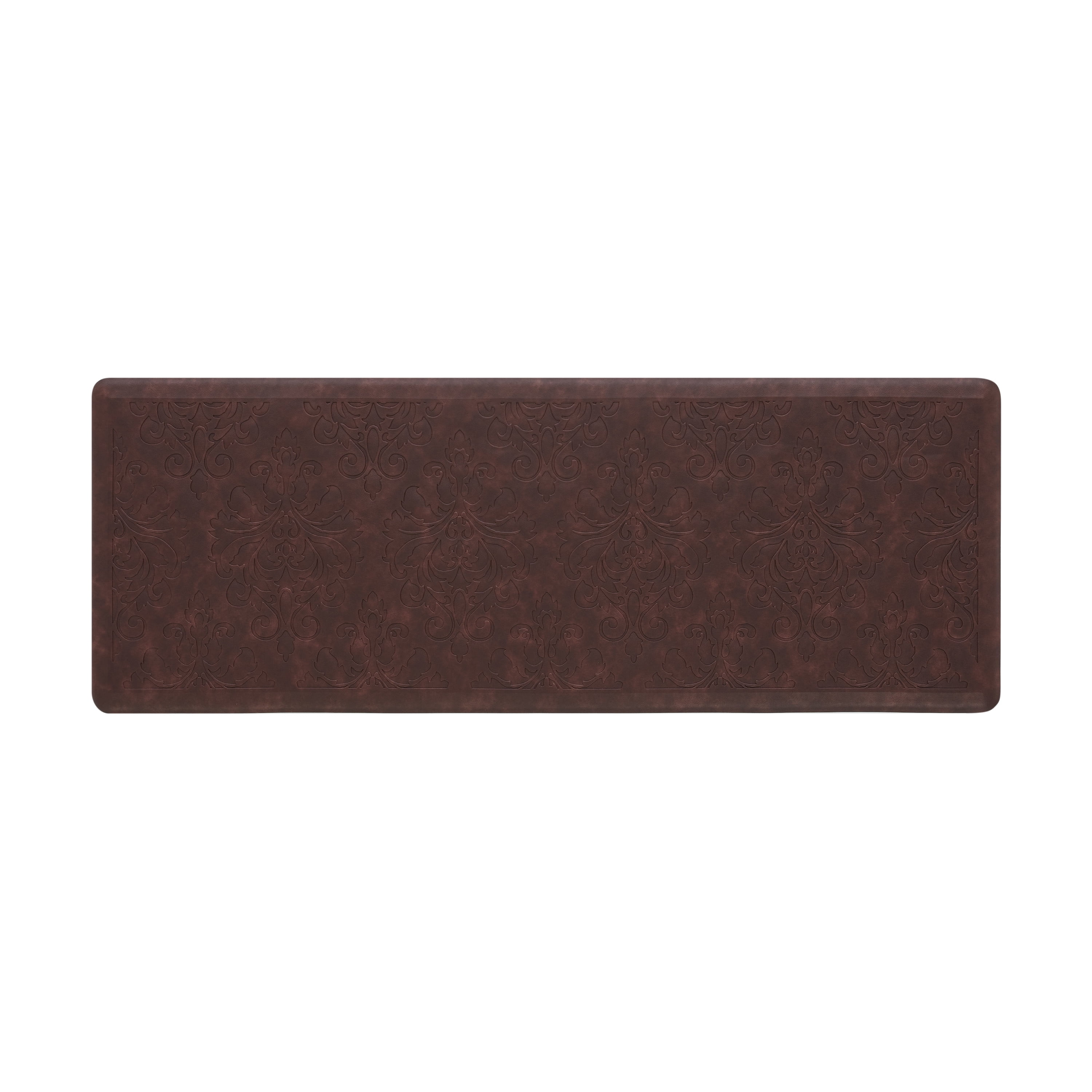 Chef Gear Marni Wellness Kitchen Mat, Red, 17.5" x 48"
