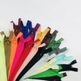 thumbnail image 6 of 100 Pcs Nylon Zippers Zips Invisible Zipties Assorted Slider Replacement Separating Zipperszipper Parts, 6 of 6