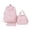 Pink Backpack, variant on Polka Dot Bow School Backpack Set, Water Resistant Backpack with Pendant, Heavy Duty Bookbag for Travel Work, Yellow