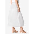 thumbnail image 3 of Roaman's Women's Plus Size Tall Plus Size Easy-Wear A-Line Skirt, 3 of 6