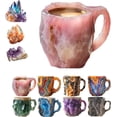 thumbnail image 2 of Mineral Crystal Coffee Mugs, 2024 New Multi-Colored Mineral Crystal Coffee Mug, Elegant Crystal Gift for Home & Office 1pcs, 2 of 4