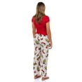 thumbnail image 6 of Dr. Seuss The Grinch Pajamas Women's Festive Mischief Plush Lounge Sleep Pants, 6 of 6
