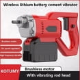 thumbnail image 2 of Lithium Brushless Concrete Vibrator Portable Vibrating Rod Small Charging Cement Vibrating Rod Mixer ,Bearing Precise, 2 of 5