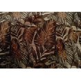 thumbnail image 5 of oneOone Cotton Silk Brown Fabric Leaves Sewing Fabric By The Yard Printed Diy Clothing Sewing Supplies 42 Inch Wide, 5 of 6