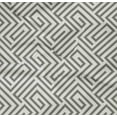 thumbnail image 4 of oneOone Organic Cotton Poplin Twill Fabric Greek Key Geometric Printed Craft Fabric BTY 42 Inches Wide, 4 of 5