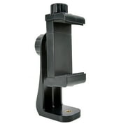 Foto&Tech Smartphone Tripod Adapter Cell Phone Holder Tripod Mount Bracket Adjustable Selfie Clamp Compatible with iPhone 11 XR XS Max X 8+ Galaxy S10 S9 Note 10 Android, Rotates Vertical&Horizontal