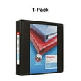 thumbnail image 5 of Staples Heavy Duty 2" 3-Ring View Binder Black (24684) 82679, 5 of 6