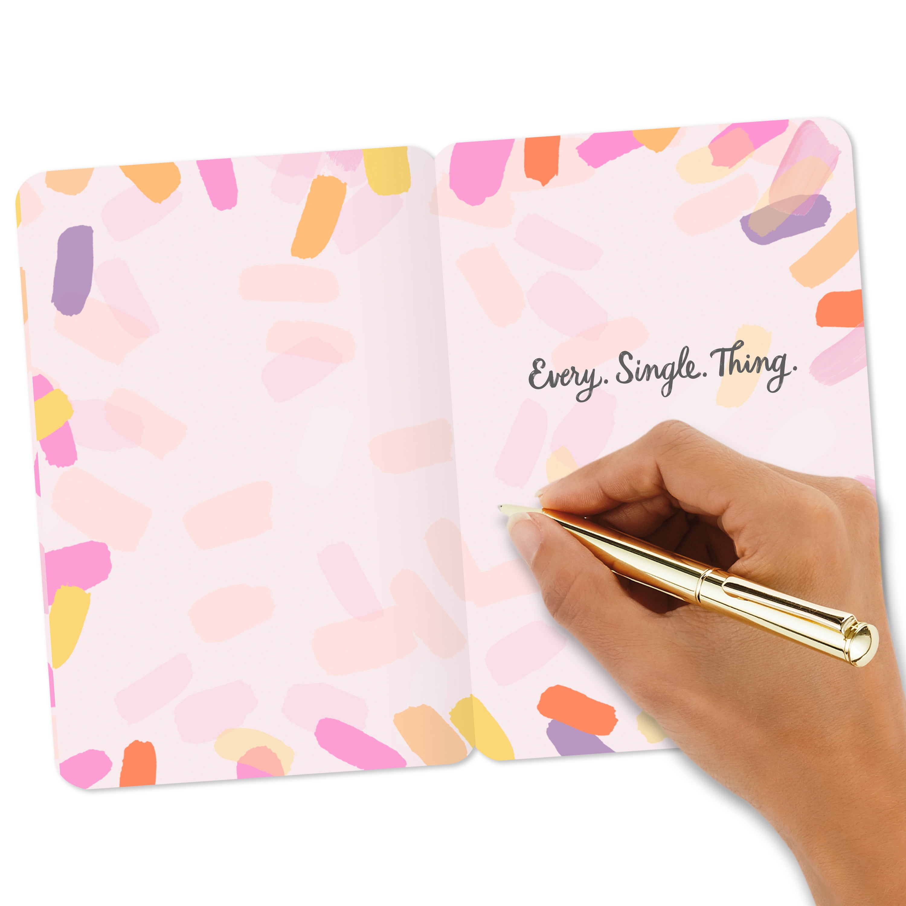 Hallmark Just Because Love Card (Every Single Thing)