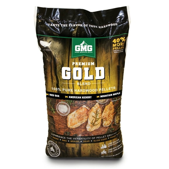 Green Mountain Grills GMG-2001-GOLD Premium Gold Blend Hardwood Pellets