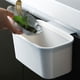 thumbnail image 4 of Billuyoard Bote de basura para colgar de amplias aplicaciones para almacenamiento de cocina y baño Bote de basura para colgar en la cocina Organizadores de utensilios de cocina Gris blanco, 4 of 6