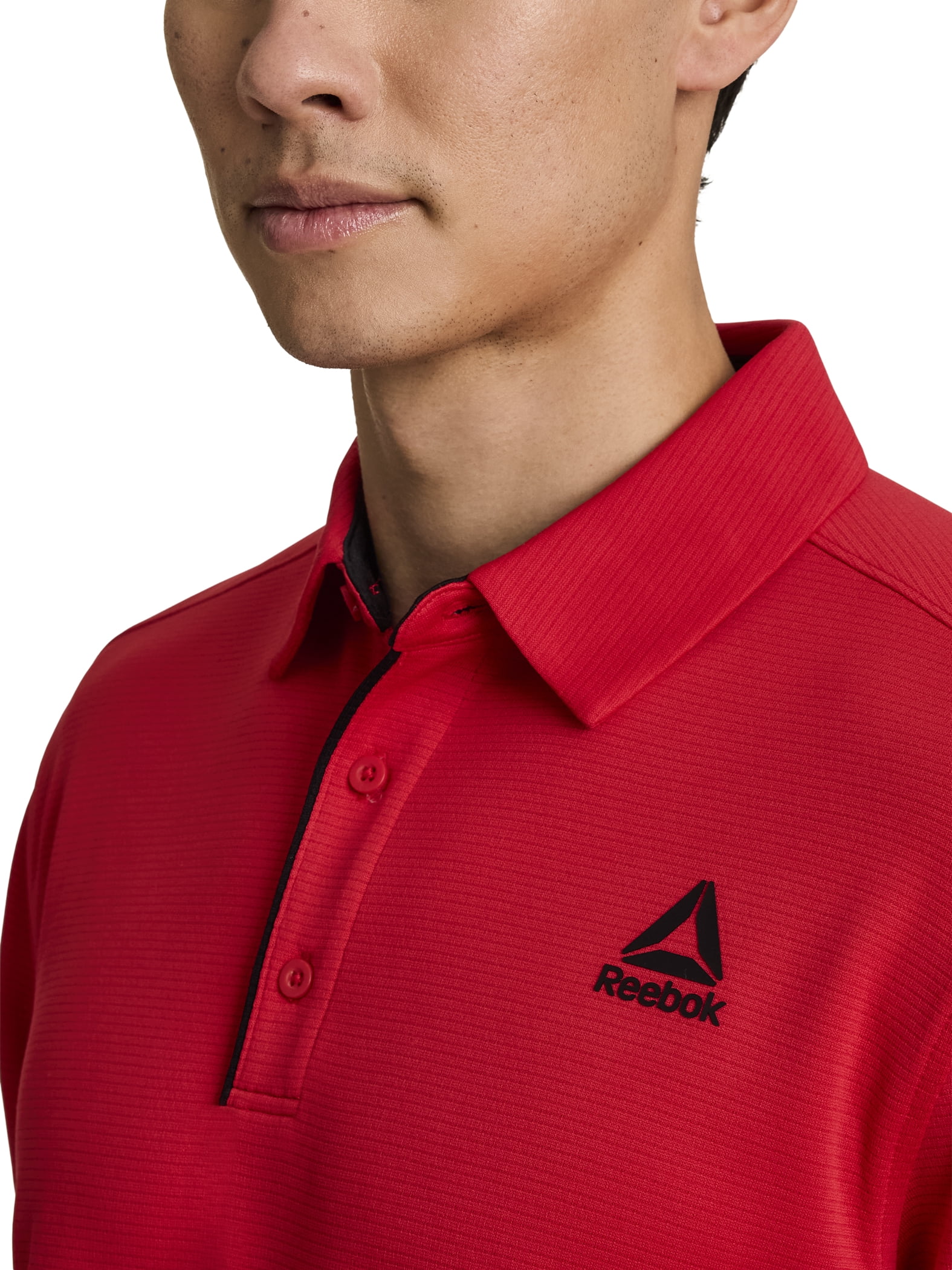 Reebok Men's and Big Men's Performance Polo Shirt, Sizes XS-5XL