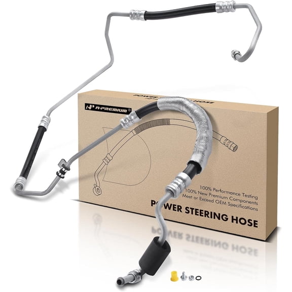 A-Premium Power Steering Hose Pressure Line Hose Assembly Compatible with Chrysler Pacifica 2005 2006 2007 2008 V6 3.8L