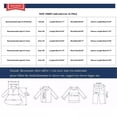 thumbnail image 3 of Odeerbi Toddler Winter Coat Kids Boys Outerwear Jackets Girls Hoody Jackets Zip Up Coats Sweatshirt Brown, 3 of 9