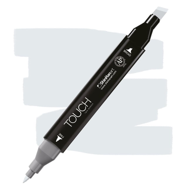 Marcador Doble Punta Touch Shin Han multicolor Brush