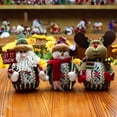 thumbnail image 4 of Christmas Sale! Christmas Themed Tabletop Ornaments Cartoon Elk Doll Decoration for Home Office Holiday Party, 4 of 5