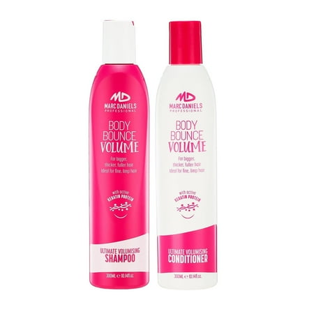 Wheat Protein Conditioner - Volumizing Shampoo & Conditioner Set with Keratin Protein. Sulfate Free.