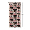 thumbnail image 5 of Rottweiler and Pioneer Flower Shower Curtain 36"x72" ,Bathroom Decorative Shower Curtains Set with 12 Hooks,Modern Waterproof Washable Shower Curtain, 5 of 6