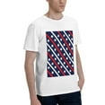 thumbnail image 2 of Bingfone Patriotic Star Men'S Loose Fit Short-Sleeve Pocket T-Shirt, 2 of 7