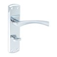 thumbnail image 1 of Timco - Zeta Bathroom Handles - Polished Chrome (Size 175 x 45 - 2 Pieces), 1 of 2
