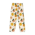 thumbnail image 6 of Balery Peach1 print Men's Pajama Pants,Ultra Lightweight Pjs,Lounge Pant-Small, 6 of 9
