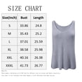 thumbnail image 2 of Women's Sleeveless Knit Beach Top Casual Solid Color Camisole Tank Top Lightweight Breathable Summer Vacation Beachwear Swim Cover Up Top, White Size XXL, 2 of 9