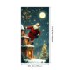 thumbnail image 3 of Uuiauoio Festive Christmas Door Cover with Design,Polyester Door Curtain for Holiday Home Decor, Seasonal Wall and Entryway Decoration for Parties and Family Gatherings,Festival Party Decoration, 3 of 6