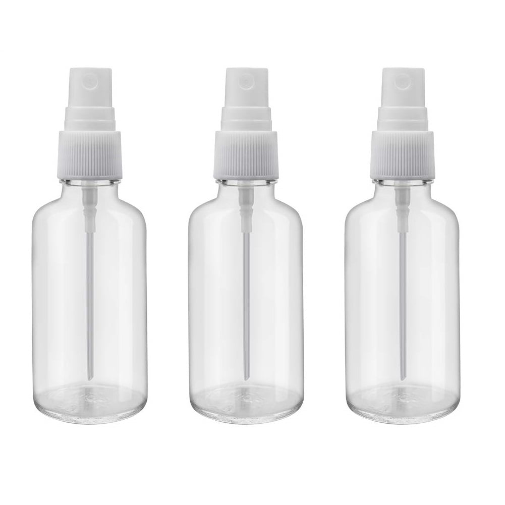 General 3 Pack Clear Plastic Spray Bottles 3.4 oz