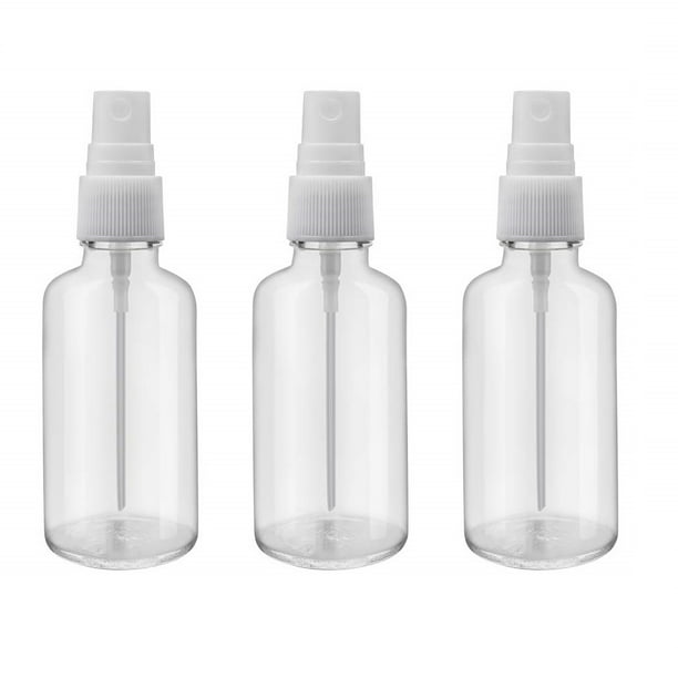 General 3 Pack Clear Plastic Spray Bottles 3.4 oz