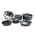 thumbnail image 2 of Granitestone Original 10 Piece Nonstick Cookware Set, Scratch-Resistant, Granite-Coated, Dishwasher and Oven-Safe Kitchenware, PFOA-Free Pots and Pans As Seen On TV, 2 of 4