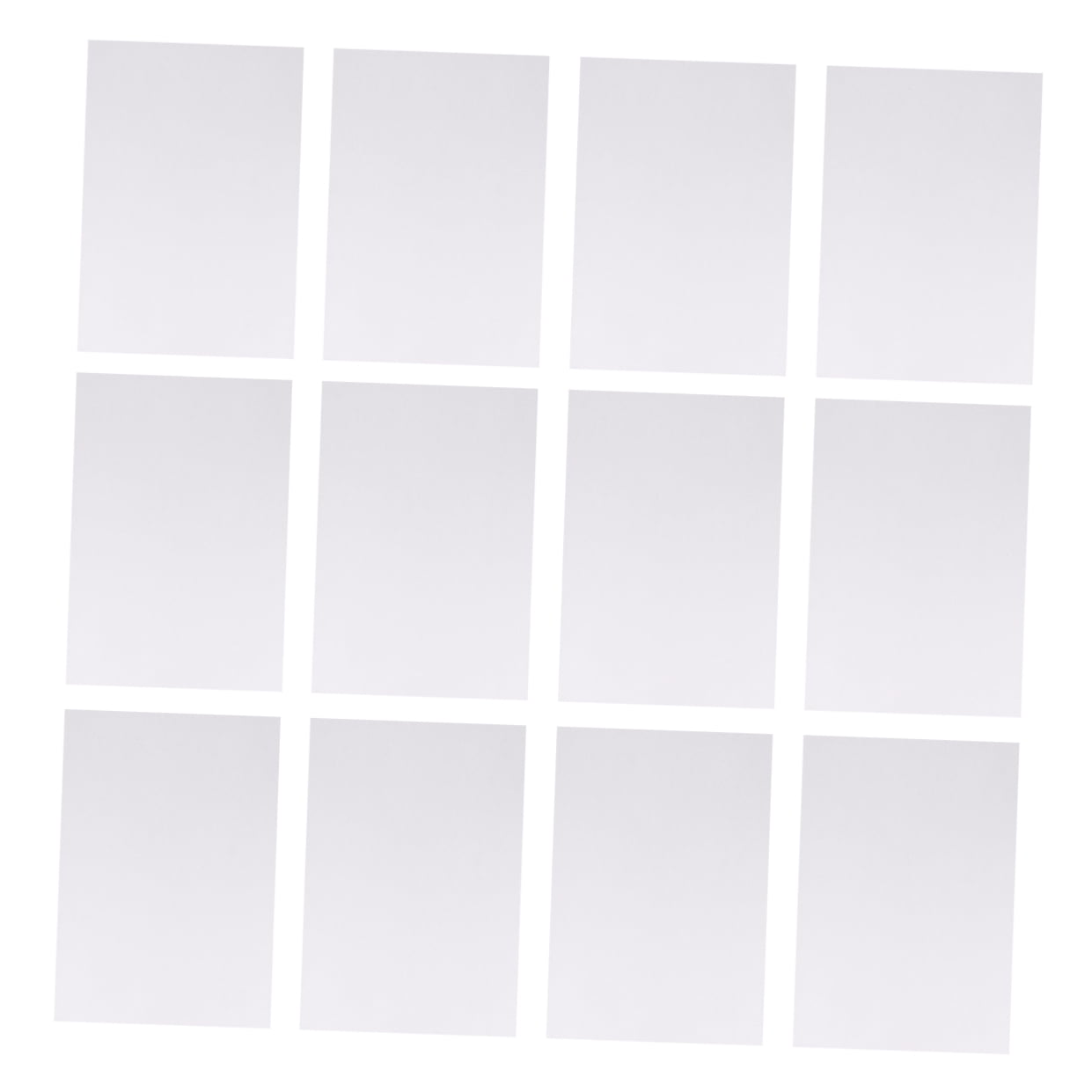 Worgeous  100 Sheets A4 Release Paper Notes Envelopes Tack Blank Nameplate Office White
