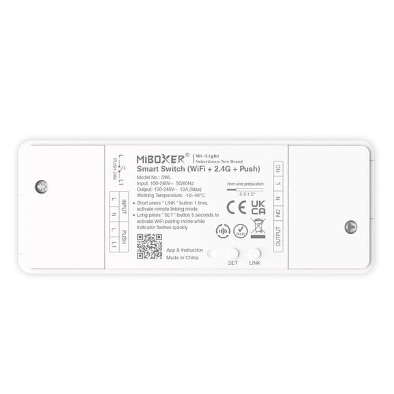 SWL - Smart Switch (WiFi 2.4G PUSH)