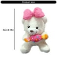 thumbnail image 3 of Car Decoration Adorable Plush Bear Dashboard Decoration Steering Column Adornment For Turn Signals Wiper Rearview Reflector, 3 of 8