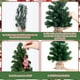 thumbnail image 3 of Molinillo de mesa con forma de miniárbol de Navidad artificial, pino de Navidad, 50 cm, 3 of 7