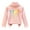L, variant on Kids Fleece Shirts High Collar And Velvet For Warmth Soft Tops Unisex