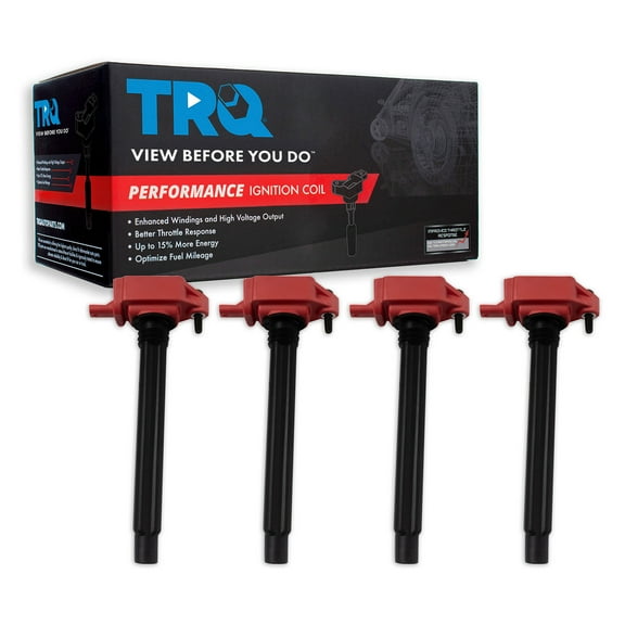 TRQ Ignition Coil Set For 15-17 Chrysler 13-16 Dodge 16-18 Fiat 14-22 Jeep Ram ICA33928