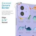 thumbnail image 4 of Dinosaur illustration Clear Case for iPhone 12 Mini,Aesthetic Art Design Case for Men Women,Unique Soft Transparent TPU Bumper Case Cover, 4 of 5