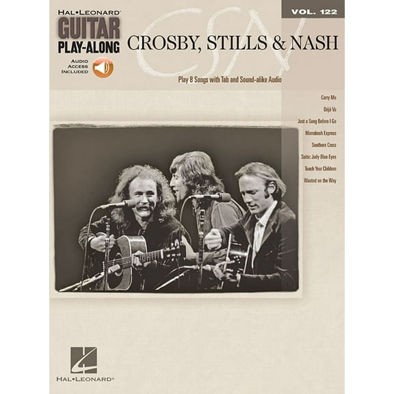 Hal Leonard Guitar Play-Along Crosby, Stills & Nash, Book 122, (Paperback)