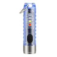 thumbnail image 1 of Mini Flashlight Keychain Flashlight High Brightness IP66 Waterproof Rechargeable One-Key Start Wide Application USB Charging LED Torchlight Emergency Lamp Camping Supplies, 1 of 6